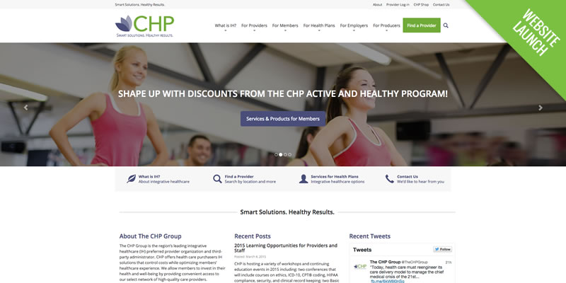 Website Launch: CHP Group