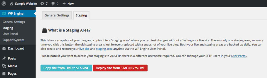 Deploy Your Staging Environment to Your Live Environment